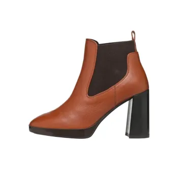 GEOX Teulada Short Chelsea Boots Women's Orange