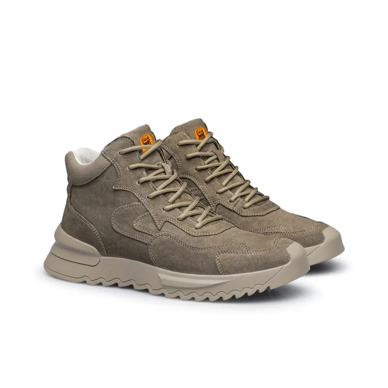 LAORENTOU Ankle Boots Men Khaki-3