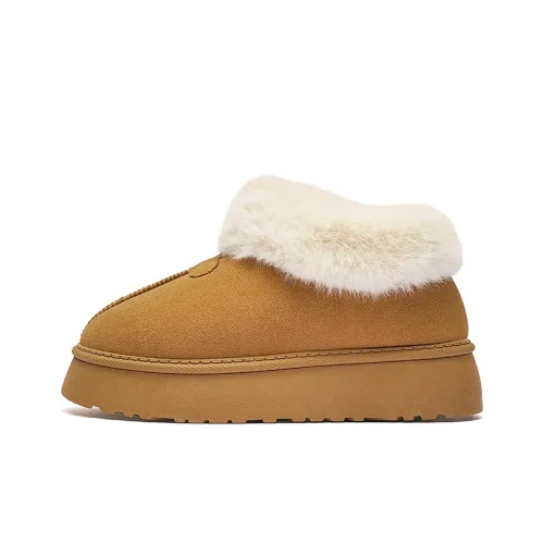 AAA SINCE 1955 Warm Wear-Resistant Height Increasing Slip-Resistant Short Snow Boots Women's