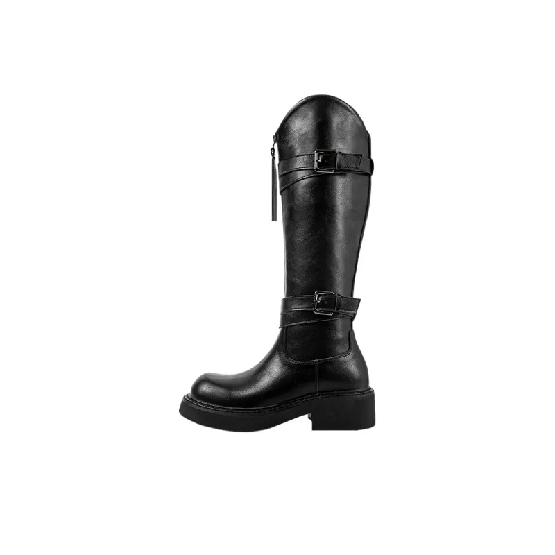 Wonderful Couple Knee high Boots 5cm Women's-3