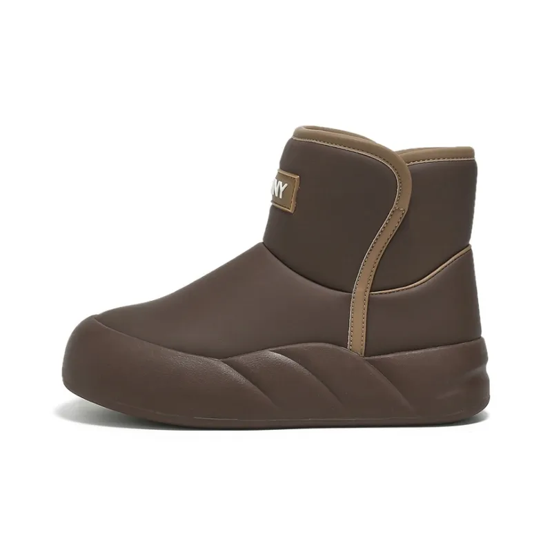 JOSINY Snow Boots Women's Black/Coffee-7