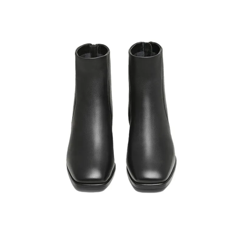 TATA Ankle Boots Women's Coffee, Gray-7