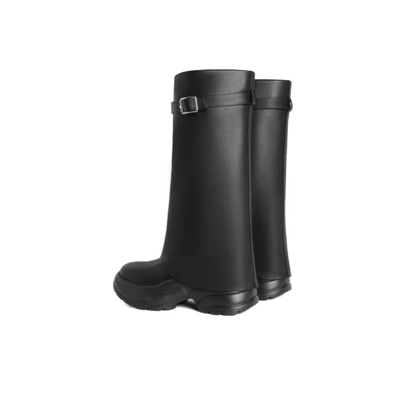 BELLE Knee-high Boots 5.5cm Women's-14