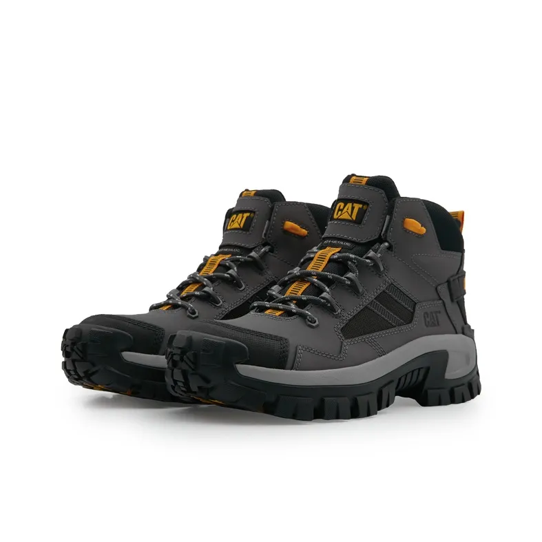 CAT Invader Mid Vent CT SS25 Short Martin Boot Men's Gray-1