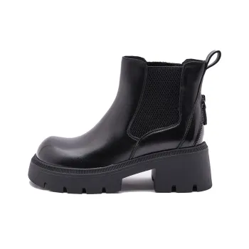 Milan Love Song Knee-High Chelsea Boots 6cm Women's
