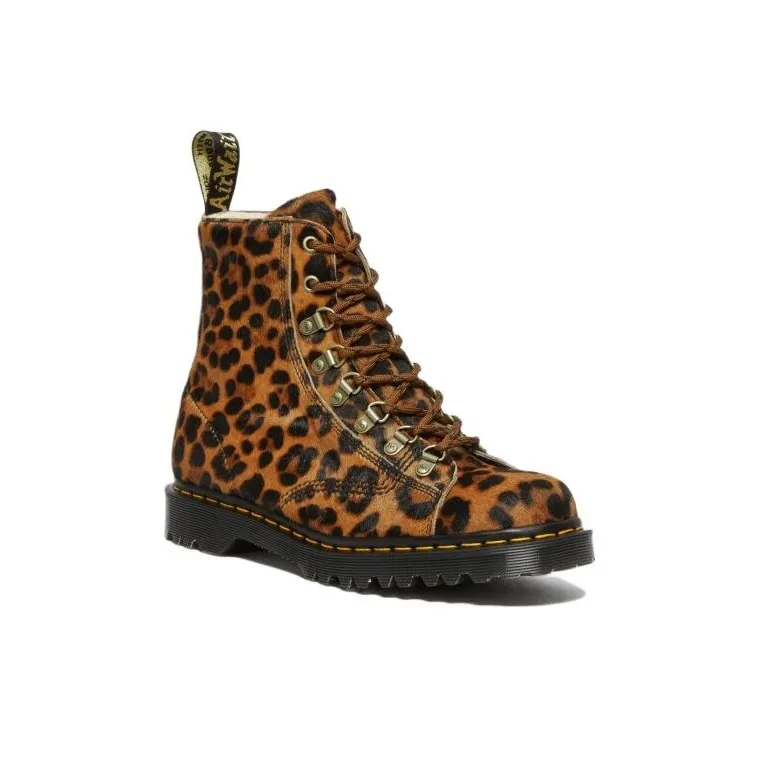 Dr.Martens Short Martin Boot Unisex Leopard Print-1