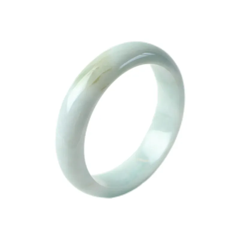 South Asia Bean Type Jadeite Bangles Unisex-0