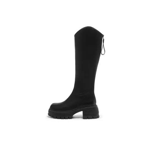 15 MINS Knee high Boots 6cm Women's