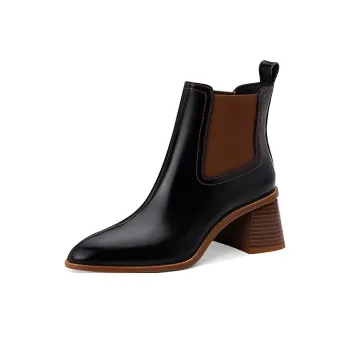JESSICA SOPHIA Crew Chelsea Boots 6cm Women's