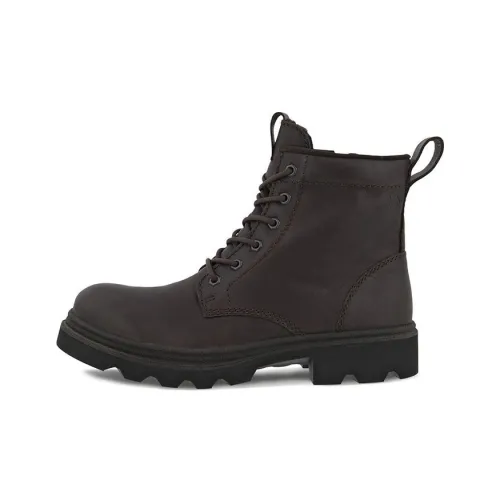 Ecco Short Martin Boot Men's Brown