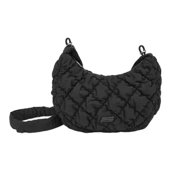 Skechers Fabric Crossbody Bag Shoulder Bag Regular Unisex Carbon Black