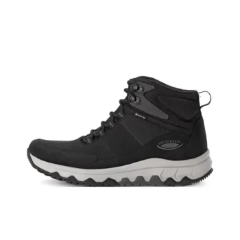 Gabor Rollingsoft Wear-Resistant Slip-Resistant Short Outdoor Boots 4cm Men's Black