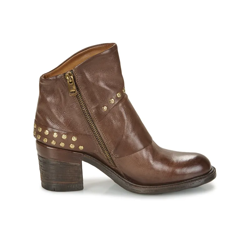 AirStep Ankle Boots 7cm Women's Brown-1