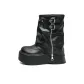 Black Cropped 7CM