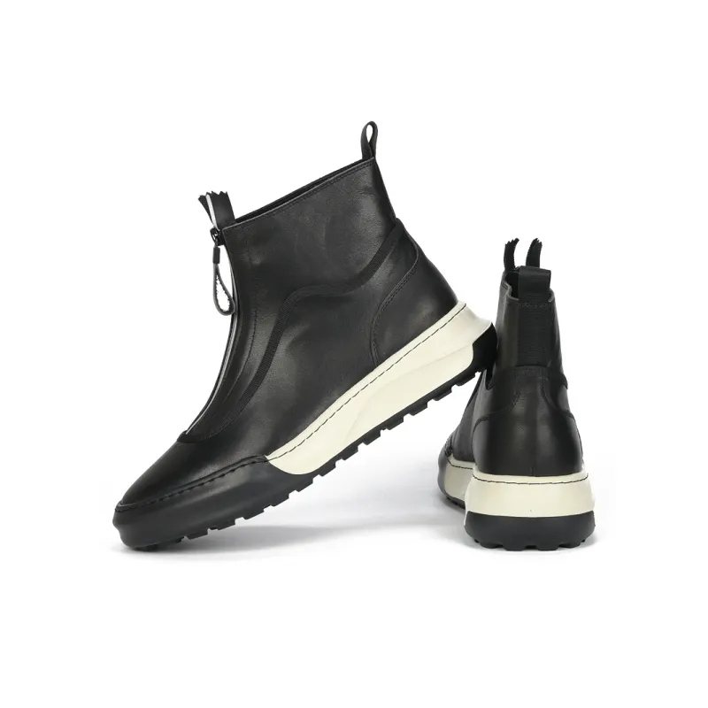 Thai Points Ankle Boots Men Black-2