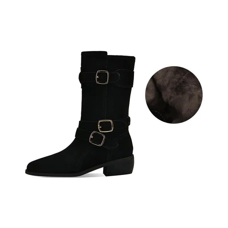 BOERDIQI Cavalier Boots Ankle Boots 4.4cm Women's-0