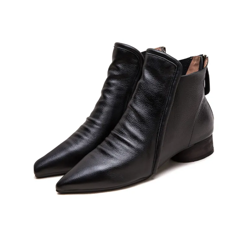 Jay Ankle Boots Women's Coffee/Black-6
