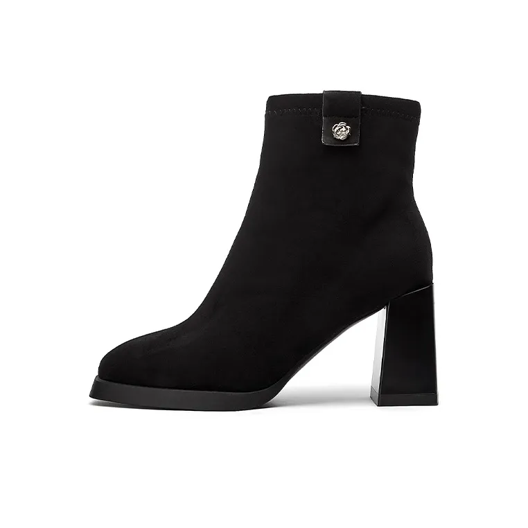 DAPHNE Ankle Boots Women's Coffee-0