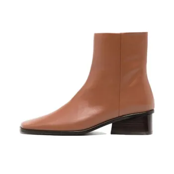 REJINA PYO Rise Leather Ankle Boots Women's