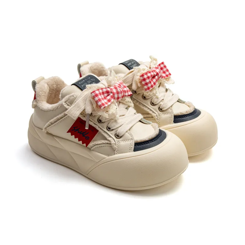 STAE Warm Wear-Resistant Slip-Resistant Low-Top Skateboard Shoes Women's Box Included-14