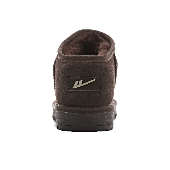 Warrior Ankle Length Snow Boots Unisex Coffee-3
