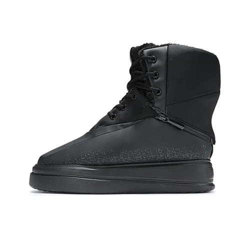 NORVINCY Snow Boots Unisex Black