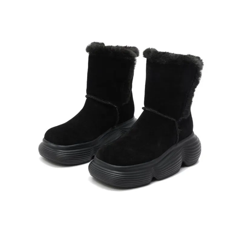 DAPHNE LAB Lollipop Series Short Snow Boots Women's-2