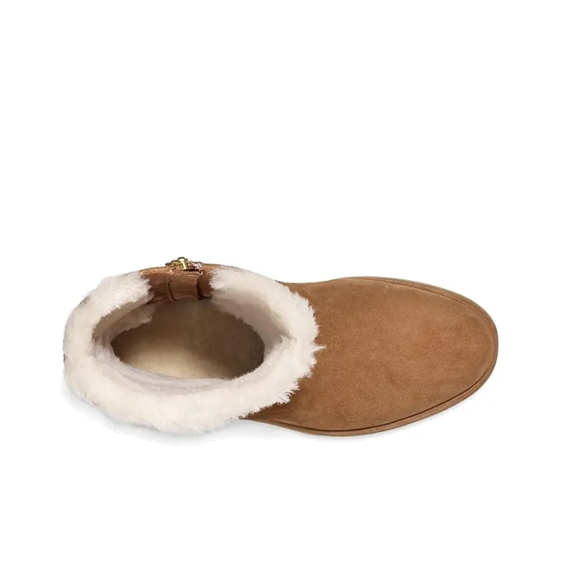 UGG Classic Short Blvd Snow Boots Brown Women's-4