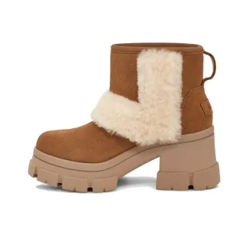 UGG Brooklyn Sunburst Heeled Boot Chestnut Women's