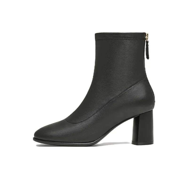 TATA Ankle Boots Women's Black, Apricot-9