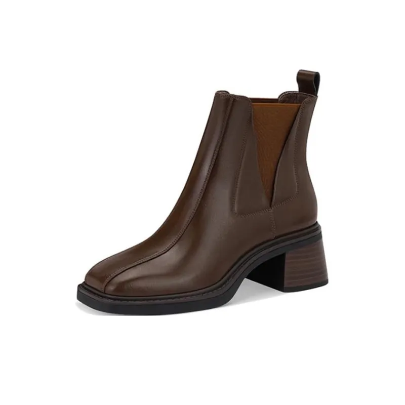 JESSICA SOPHIA 12cm Chelsea Boots 5cm Women's-0