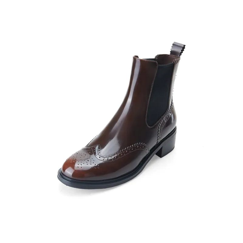 D FUSE SCANDINAVIA Short Chelsea Boots 4.5cm Women's-5