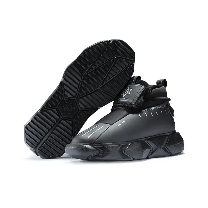 NORVINCY Snow Boots Unisex Black-2