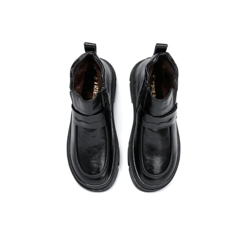 Wit Ankle Boots Men Black-8