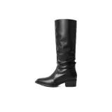 Black Leather Upper