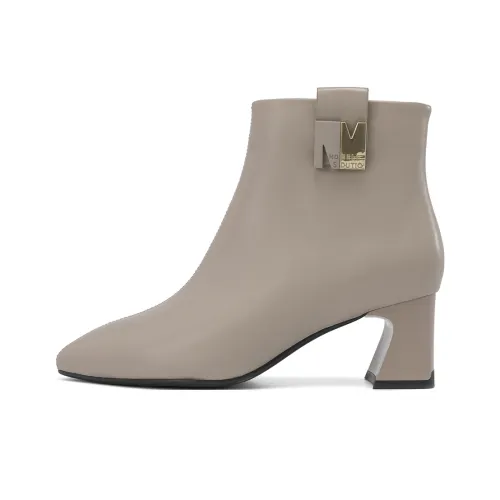 AOKANG Ankle Boots Women's Black/Beige