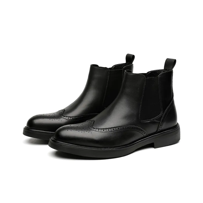 Cachiotti Short Chelsea Boots Men's Black-1