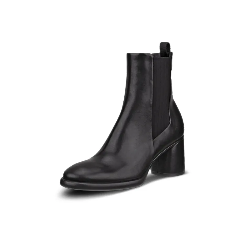 Ecco Short Chelsea Boots Women's Black-2