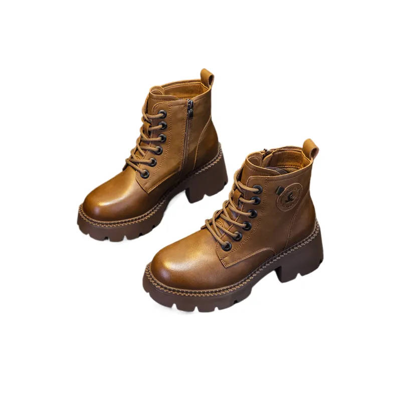 The Mystery Of Glamour Short Martin Boot Women's-7