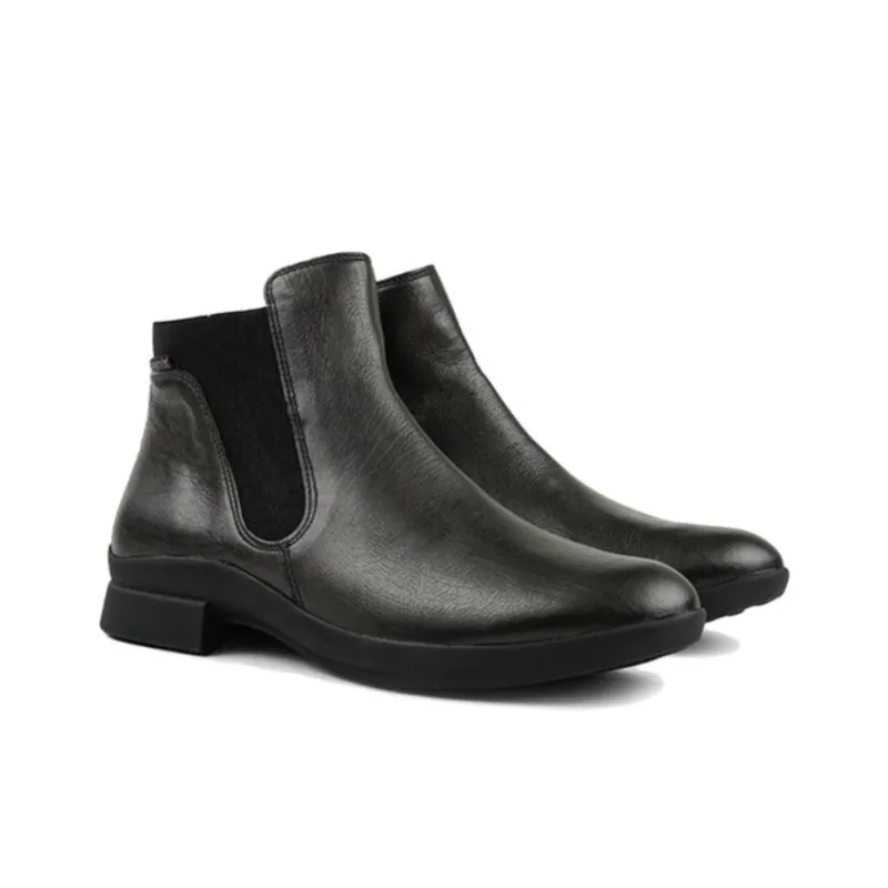 MEPHISTO Short Chelsea Boots 2cm Women's Gray-2