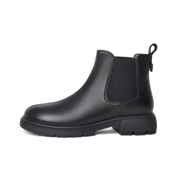 Senda Sheepskin Short Chelsea Boots Women's