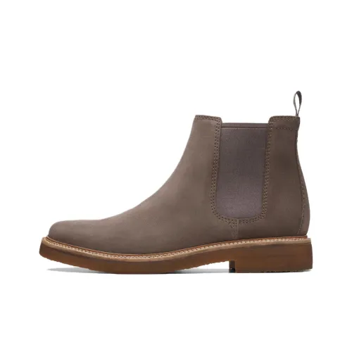 Clarks Clarkdale Easy Short Chelsea Boots Men's Brown