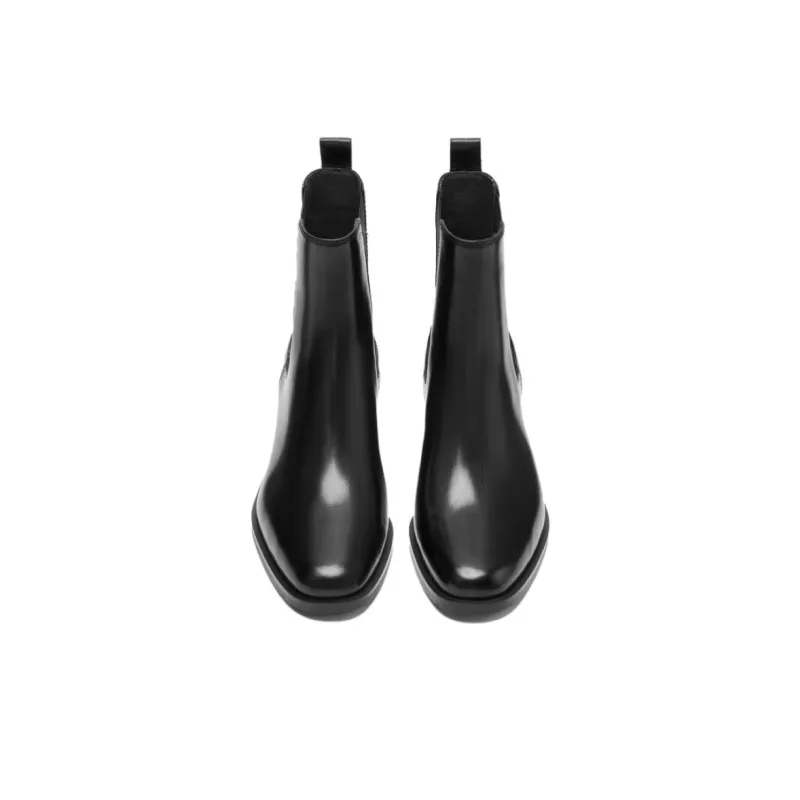 Staccato October London Short Chelsea Boots Women's Ethereal Black-2