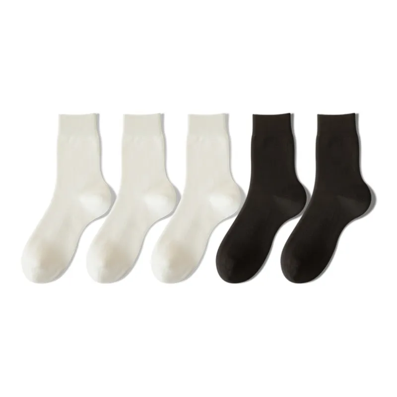 YINSHILIANGPIN Mid Calf Socks Women's 5 Pack-5