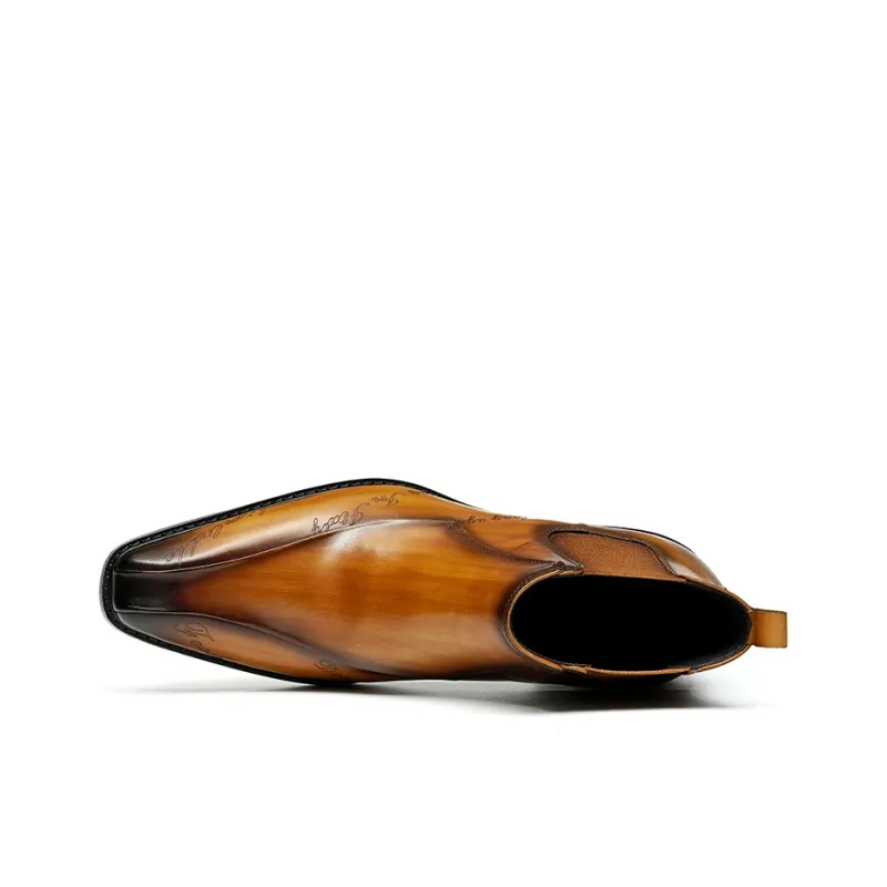 ASTON M.JAZZ Short Chelsea Boots Men's-3