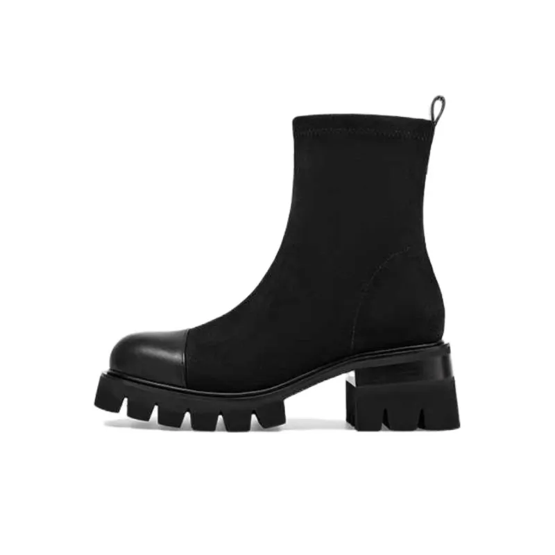 ZSAZSAZSU Ankle Boots 6.5cm Women's Black-0