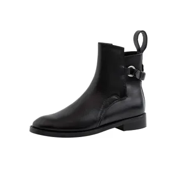 Bull Charm Ankle Boots Women's Black