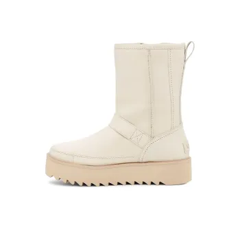 UGG Classic Rebel Biker Short Boot 'Bone' Women's