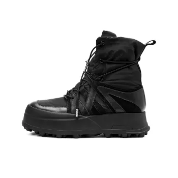 R'AZZURRO Short Lightweight Feather Snow Boots Women's Black