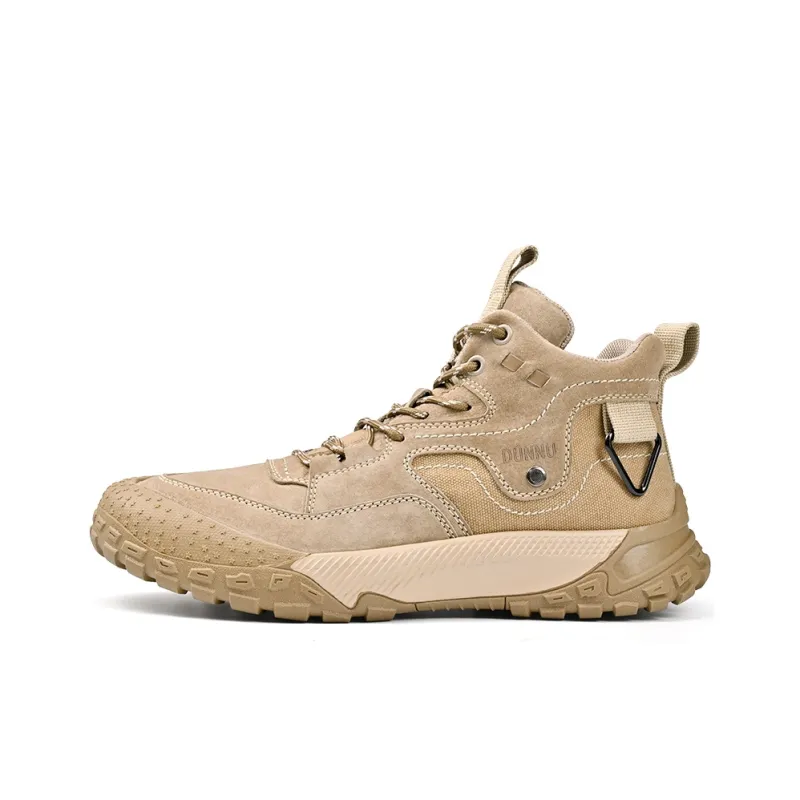 Dunnu Warm Height Increasing Wear-Resistant Short Outdoor Boots Men's-0